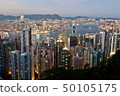 Hong Kong night view 50105175