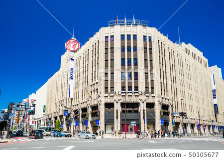 Tokyo Shinjuku Sanchome intersection scenery 50105677