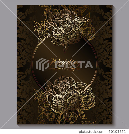 Exquisite chocolate royal luxury wedding 50105851