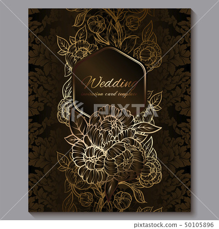Exquisite chocolate royal luxury wedding 50105896