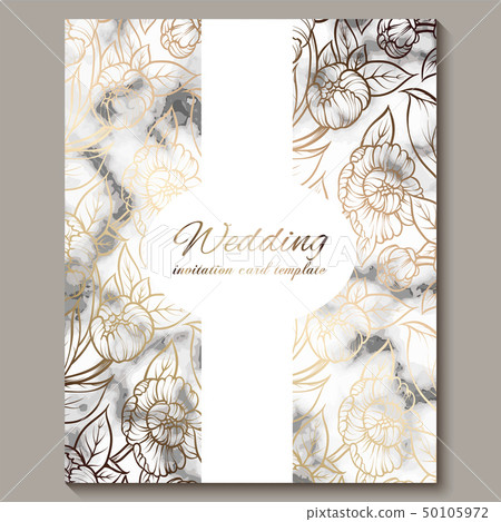Luxury and elegant wedding invitation cards with Luxury and elegant wedding invitation cards with 50105972