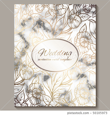 Luxury and elegant wedding invitation cards with Luxury and elegant wedding invitation cards with 50105973