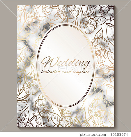 Luxury and elegant wedding invitation cards with Luxury and elegant wedding invitation cards with 50105974