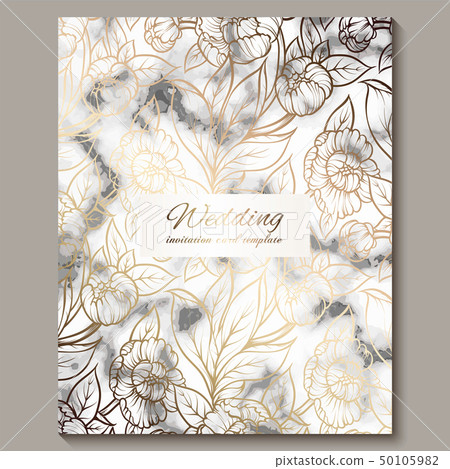 Luxury and elegant wedding invitation cards with Luxury and elegant wedding invitation cards with 50105982