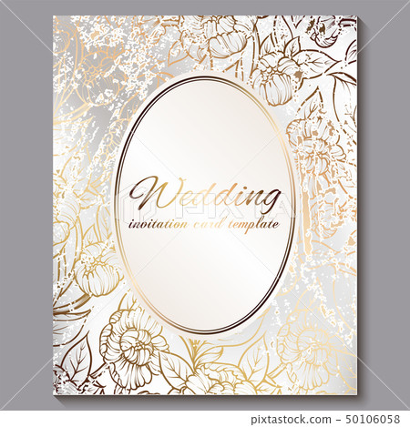 Exquisite royal luxury wedding invitation, gold on Exquisite royal luxury wedding invitation, gold on 50106058