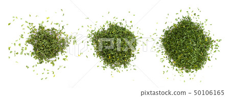 dried parsley isolated on white background dried parsley isolated on white background 50106165