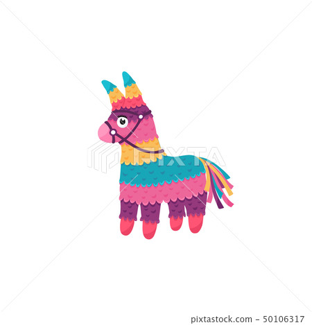 mexican pinata isolated 50106317