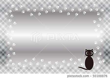 Background material wallpaper, photo frame, message frame, cat, footprints, meat ball, pet, copy space, animal hospital, advertisement Background material wallpaper, photo frame, message frame, cat, footprints, meat ball, pet, copy space, animal hospital, advertisement 50108876