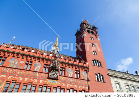 Historic Town Hall in Basel, Switzerland Historic Town Hall in Basel, Switzerland 50108983