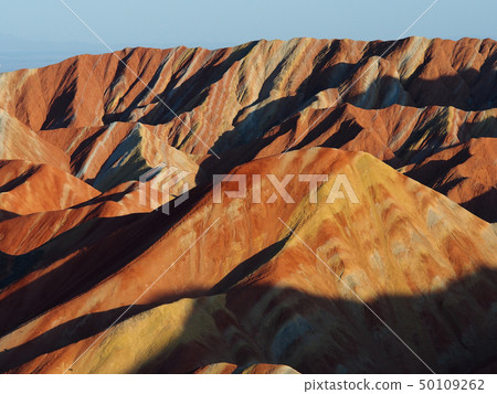 張掖青海地質公園張掖七彩丹霞國家地質公園 50109262