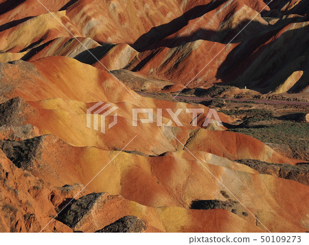 張掖青海地質公園張掖七彩丹霞國家地質公園 50109273