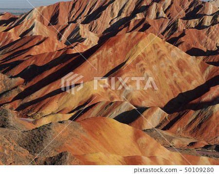 張掖青海地質公園張掖七彩丹霞國家地質公園 50109280