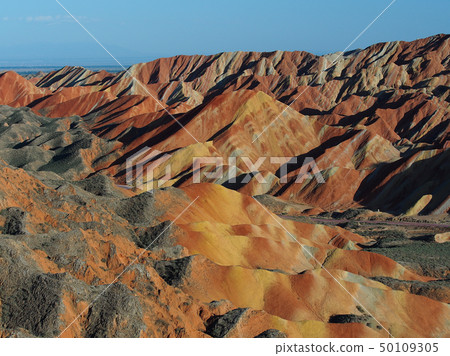 Zhangye Qinghai Geological Park Zhangye Qicai Danxia National Geopark 50109305