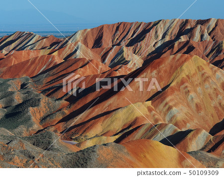 張掖青海地質公園張掖七彩丹霞國家地質公園 50109309