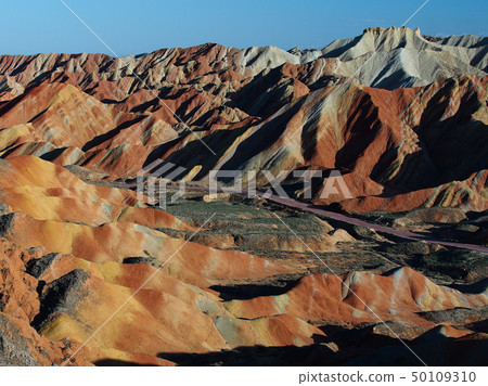 張掖青海地質公園張掖七彩丹霞國家地質公園 50109310