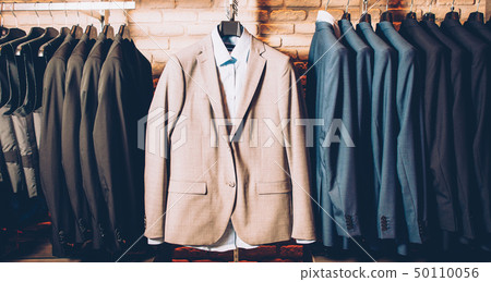 men formal wear classy outfit business suit 50110056