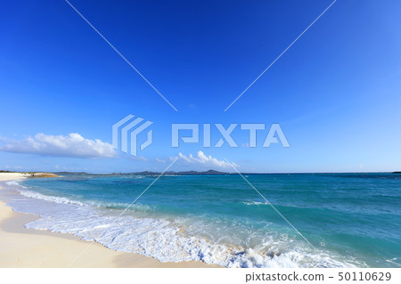 Okinawa's beautiful sea and sky 50110629