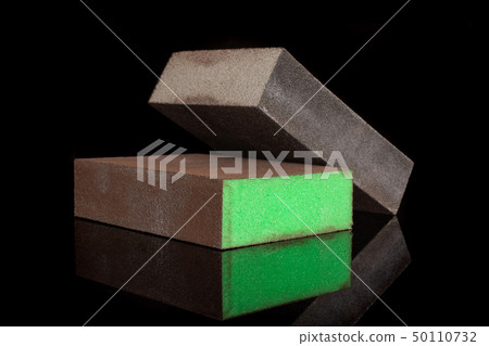 Work tool item isolated on black glass 50110732