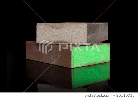 Work tool item isolated on black glass 50110733