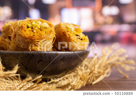 Lebanese baklava nest with restaurant Lebanese baklava nest with restaurant 50110889
