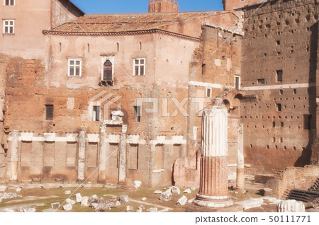Imperial forum of Emperor Augustus. Rome . Italy . 50111771