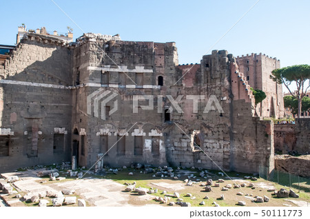 Imperial forum of Emperor Augustus. Rome . Italy . 50111773