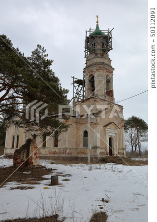 Novo-Ascension stone church, Torzhok, Russia 50112091