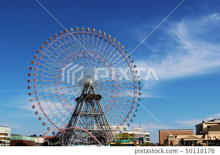 ■ □ Kanagawa Prefecture □ ■ Yokohama · Minato Mirai · Ferris wheel 50118176
