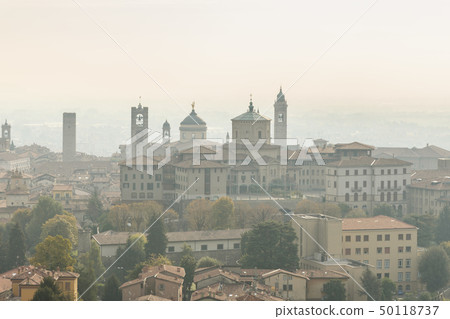 View of Bergamo Upper Town Citta Alta View of Bergamo Upper Town Citta Alta 50118737