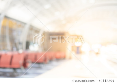 Abstract blur airport terminal hall background Abstract blur airport terminal hall background 50118895