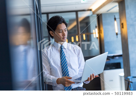 商人，筆記本電腦，辦公室，企業形象 50119983