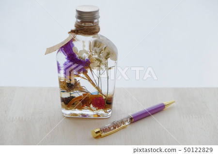 植物標本館手工植物標本室圓珠筆威士忌酒瓶 50122829