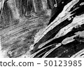 white black paint brush strokes background  50123985
