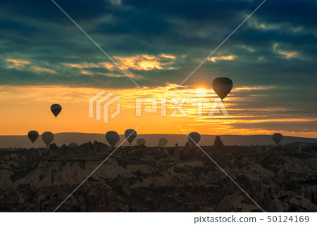 Hot Air balloons flying tour Hot Air balloons flying tour 50124169
