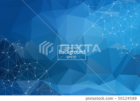 Abstract Dark Blue polygonal surface background. - Stock Illustration ...