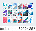 Brochure template layout, cover design 50124862