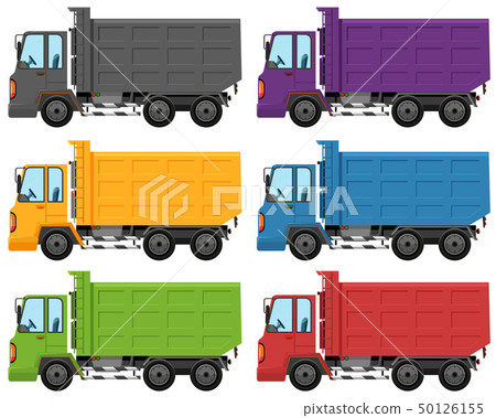 Set of different truck colour Set of different truck colour 50126155