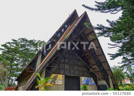 Old church in Dalat, Vietnam Old church in Dalat, Vietnam 50127680