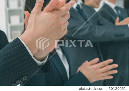applause, businessperson, office worker 50129061