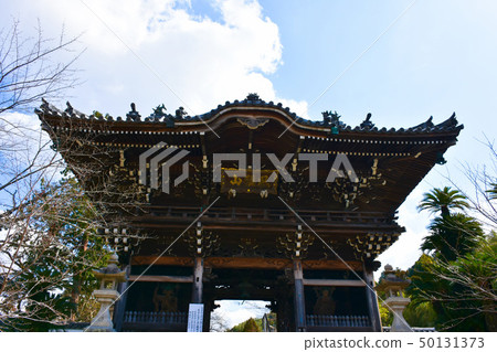 Meiji Temple gate Meiji Temple gate 50131373