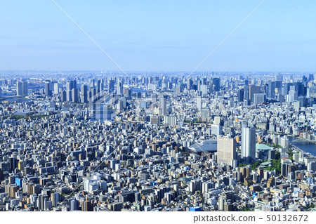 Urban scenery (Tokyo, Sky Tree, early summer, spring) Urban scenery (Tokyo, Sky Tree, early summer, spring) 50132672
