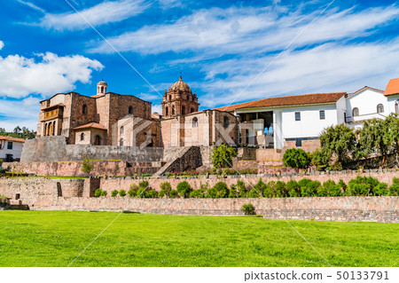 View of Qurikancha in Cusco View of Qurikancha in Cusco 50133791