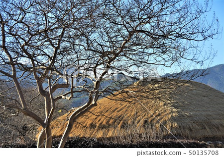 阮安城民俗村的Changgum誓言位置/傳統民居[Korea，Junten] 50135708