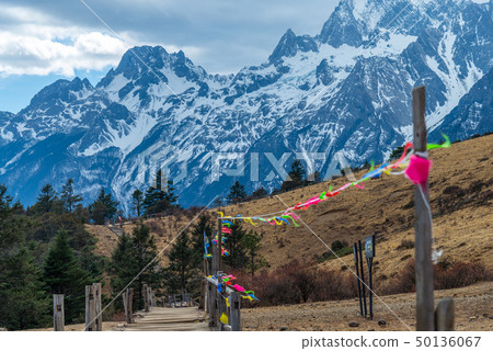 China Lijiang Jade Dragon Snow Mountain China Jade Dragon Snow Mountain 50136067