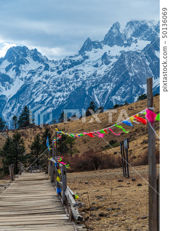 China Lijiang Jade Dragon Snow Mountain China Jade Dragon Snow Mountain 50136069