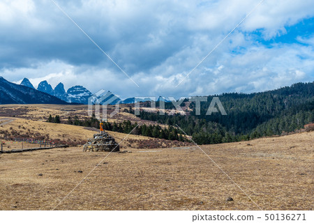 中國麗江玉龍雪山 中国観光スポット China Jade Dragon Snow Mountain 50136271