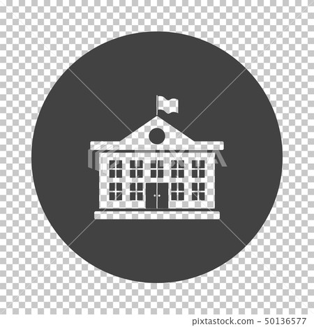 School building icon 50136577