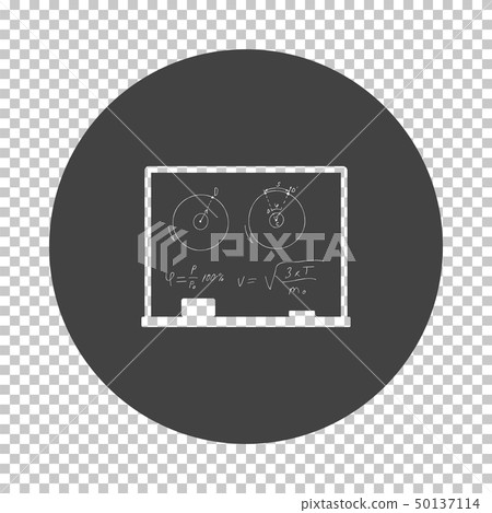 Classroom blackboard icon 50137114