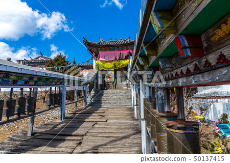 中國麗江玉龍雪山 中国観光スポット China Jade Dragon Snow Mountain 50137415