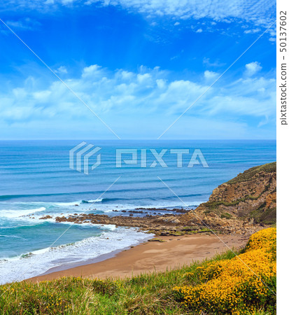 Beach Azkorri or Gorrondatxe view. Beach Azkorri or Gorrondatxe view. 50137602